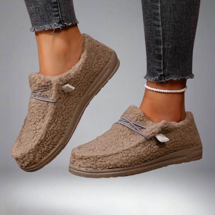 Luna Warm Teddy Slippers