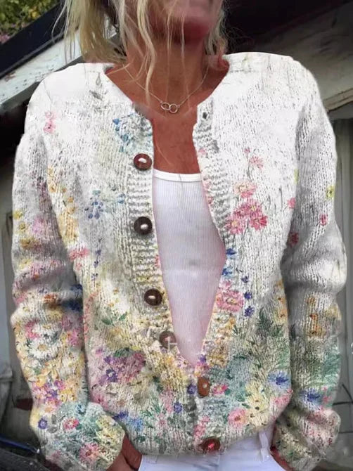 FORI – FLORAL CARDIGAN