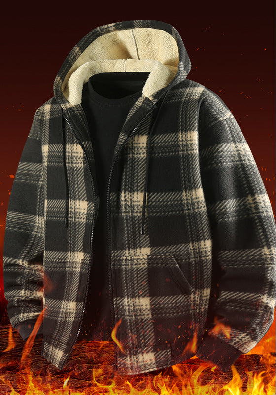 Signature Sherpa-Lined Check Over-Shirt