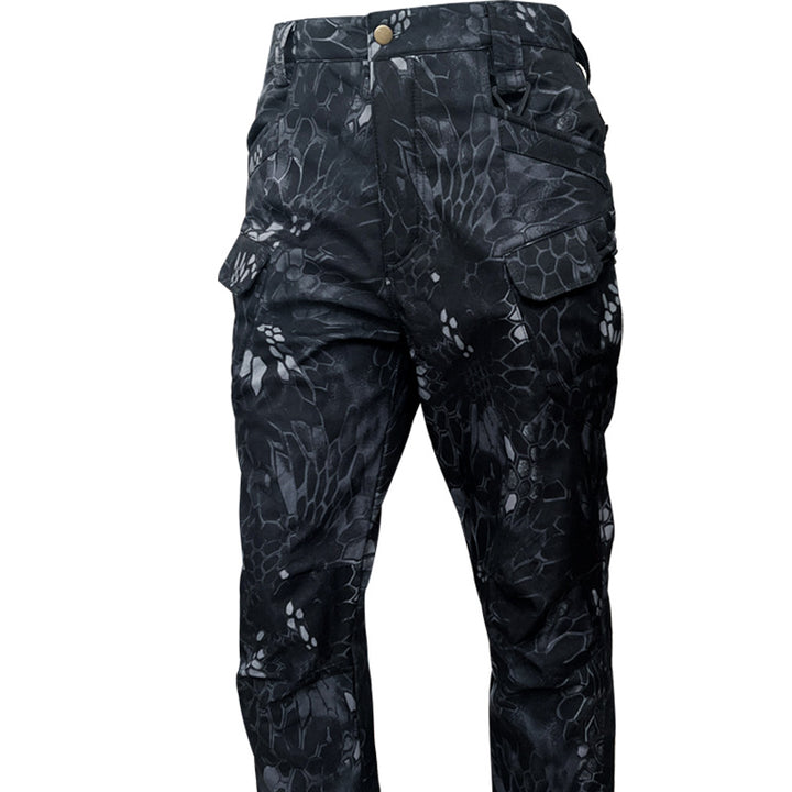 Nordic Tactical | Vind- och vattentät Friluftsbyxa med Polärfleece