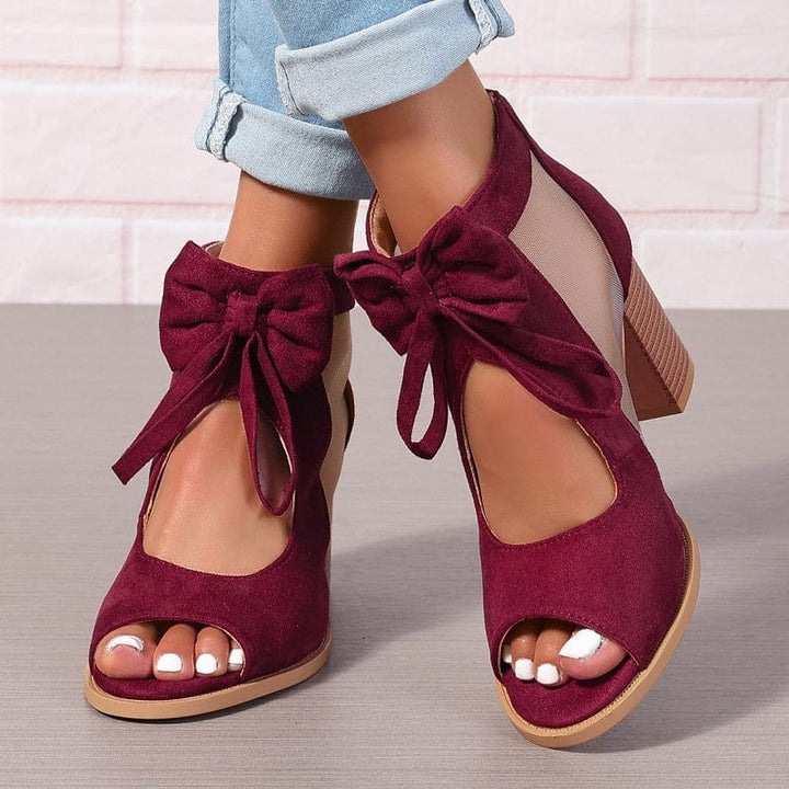 Luna Bow Heels